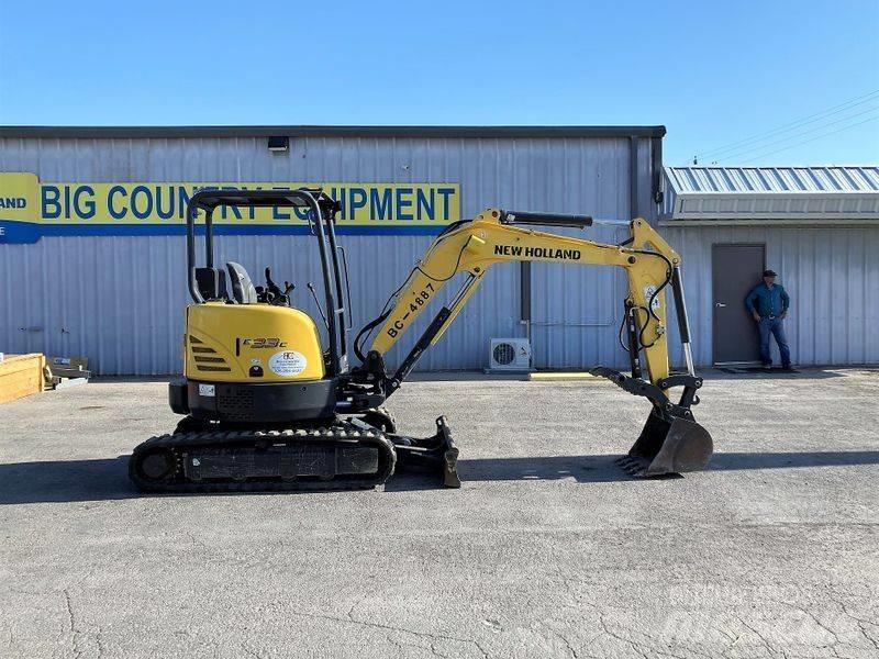 New Holland e33c Pásové rýpadlá