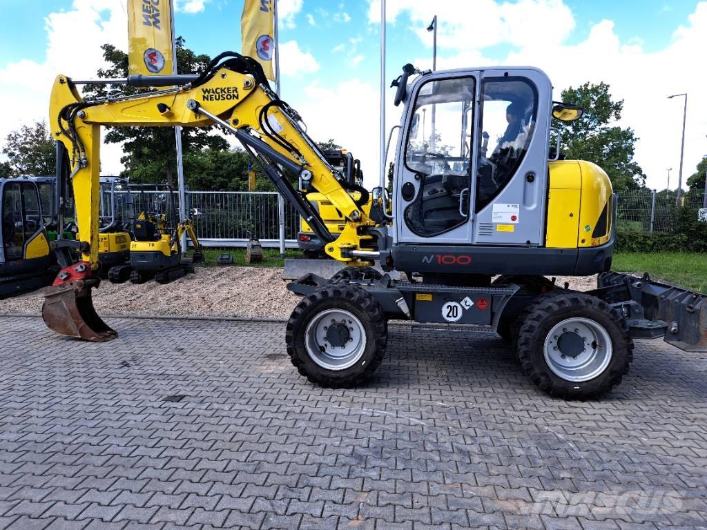 Wacker Neuson EW100 Kolesové rýpadlá