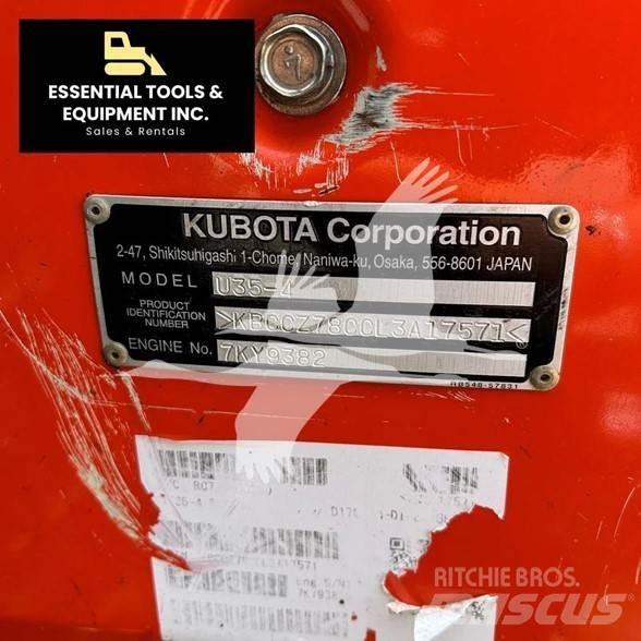 Kubota U35-4 Mini rýpadlá < 7t