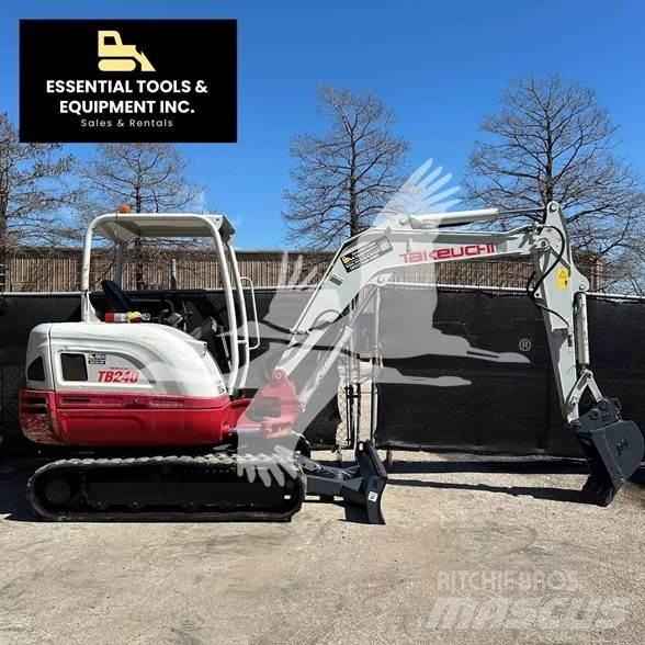 Takeuchi TB240 Mini rýpadlá < 7t