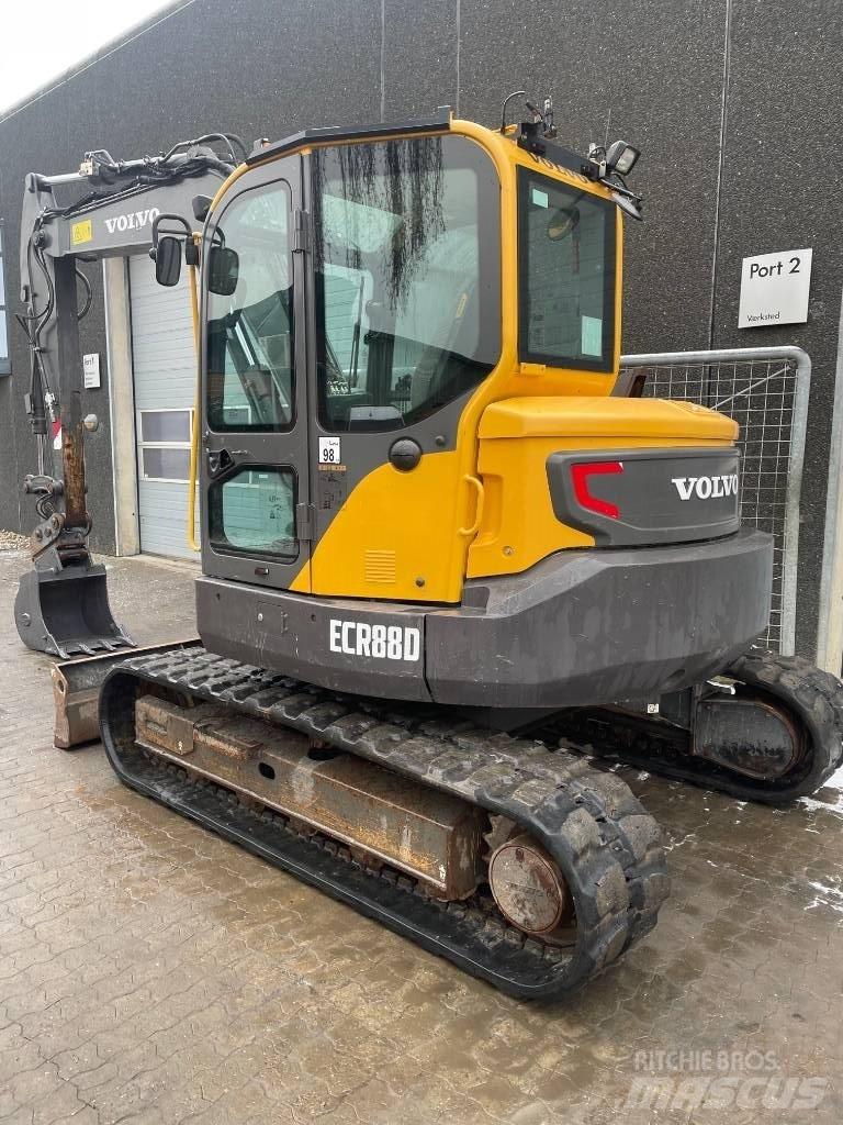 Volvo ECR88D Midi rýpadlá 7 t - 12 t