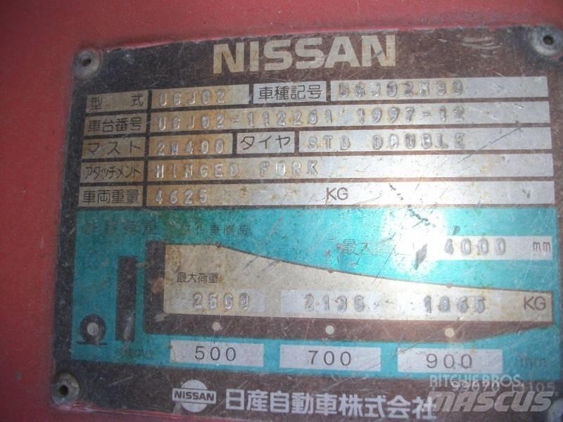 Nissan UGJ02M30 LPG vozíky