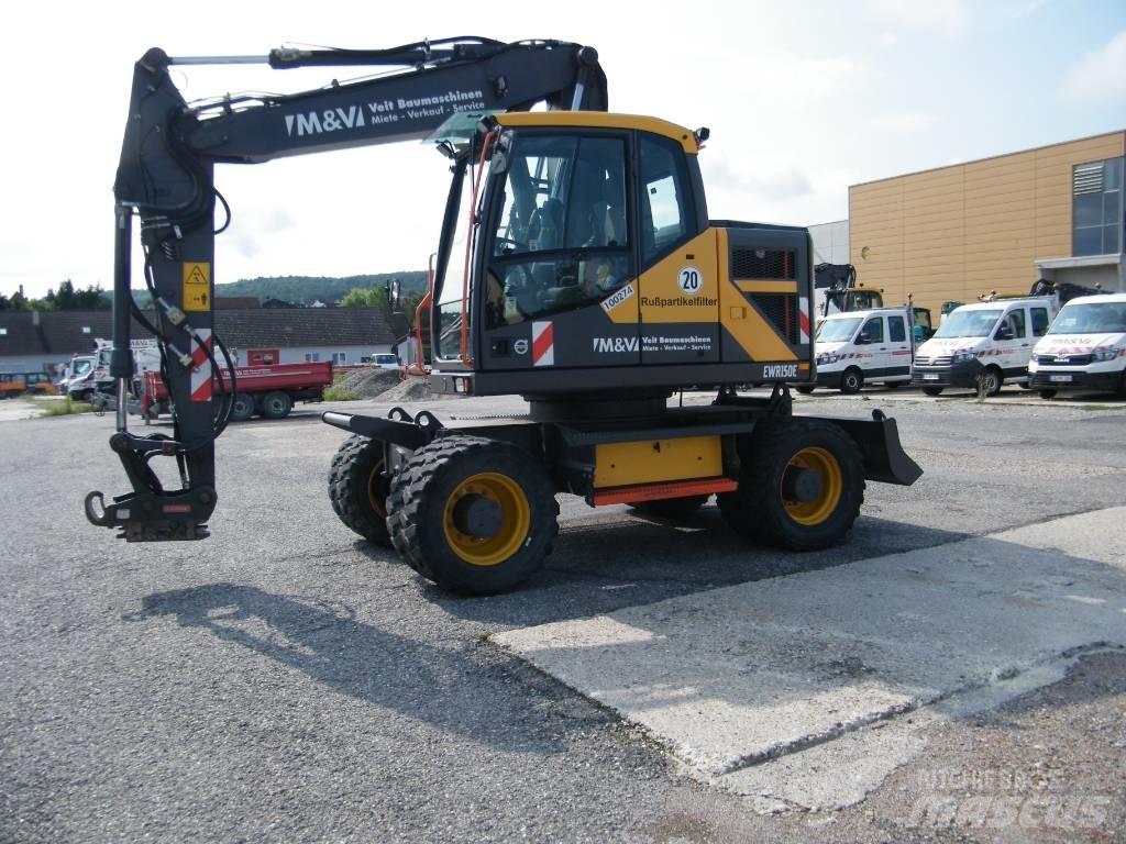 Volvo EWR 150 E Kolesové rýpadlá