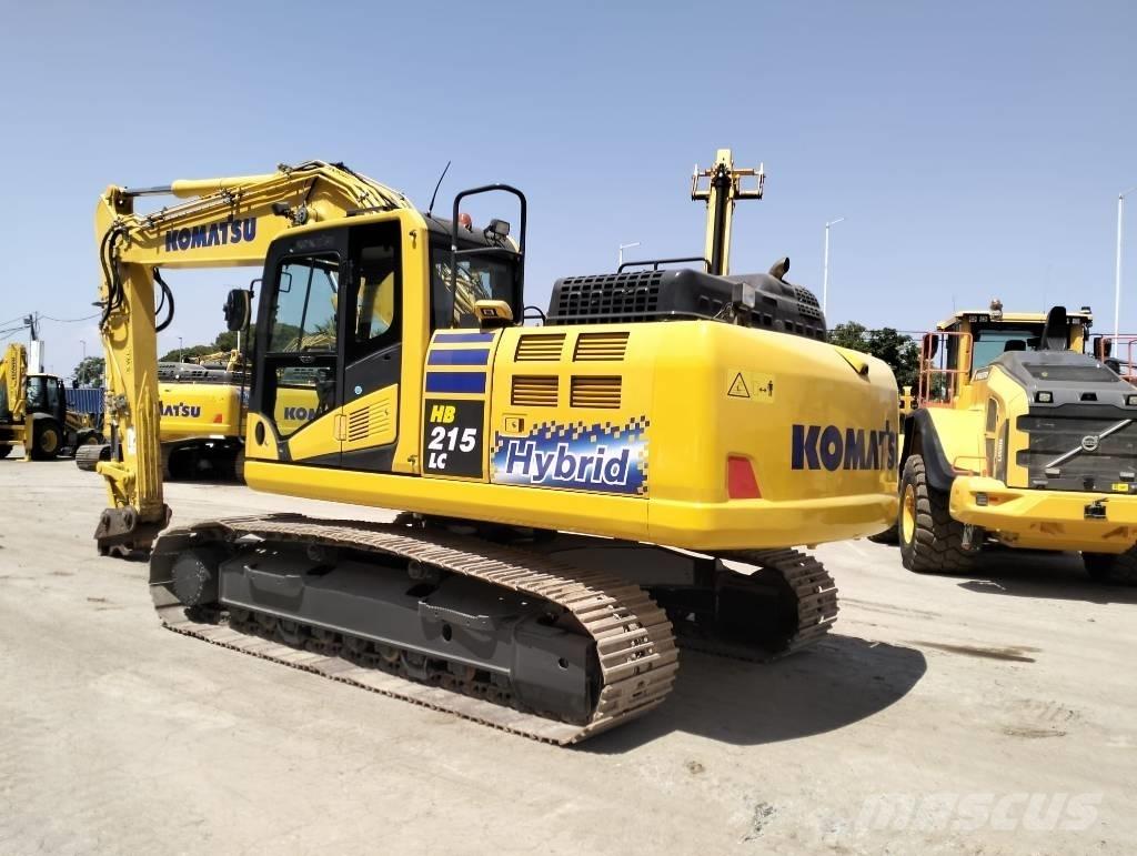 Komatsu HB 215LC-3 Pásové rýpadlá