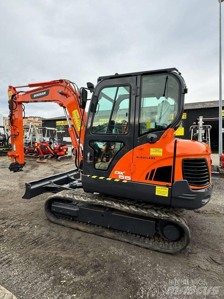 Doosan DX 55 Mini rýpadlá < 7t