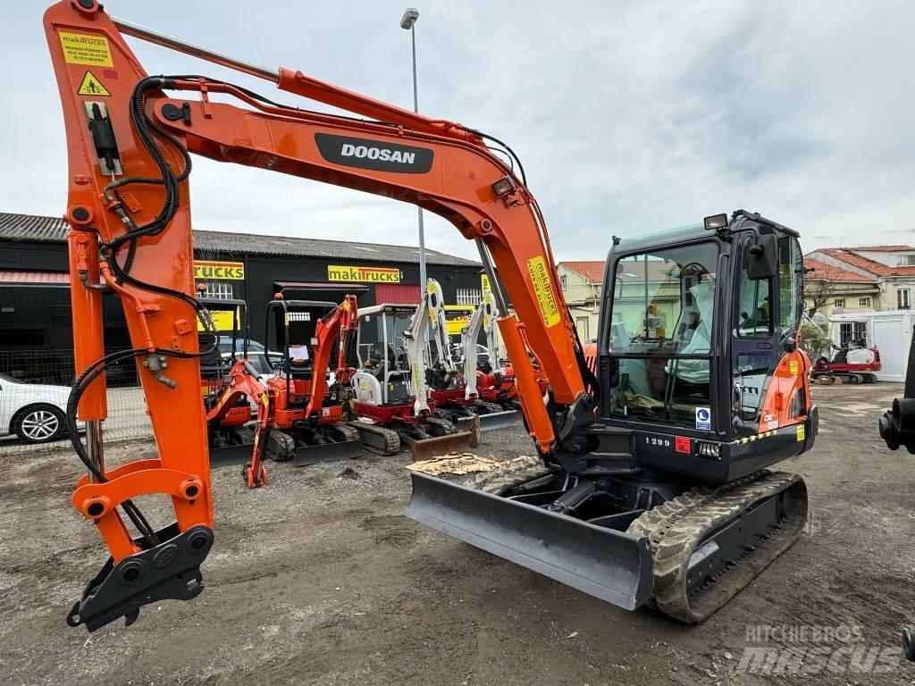 Doosan DX 55 Mini rýpadlá < 7t