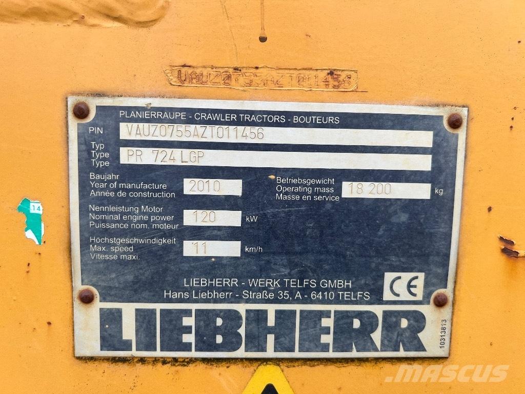 Liebherr PR 724 LGP Pásové dozéry