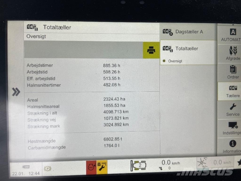 CLAAS Lexion 6900 TT Kombinované zberacie stroje