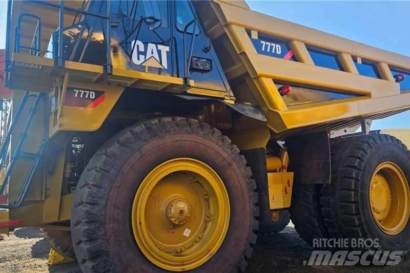 CAT 777D Ďalšie nákladné vozidlá