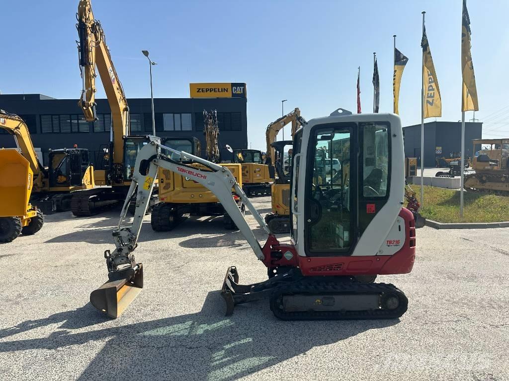 Takeuchi TB216 Mini rýpadlá < 7t