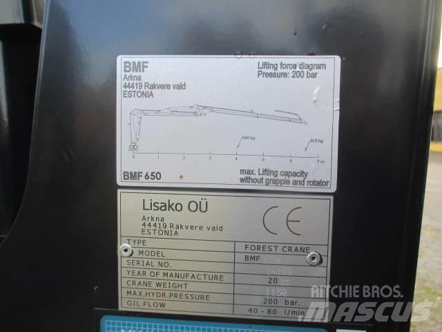 BMF 650 Lesnícke prívesy