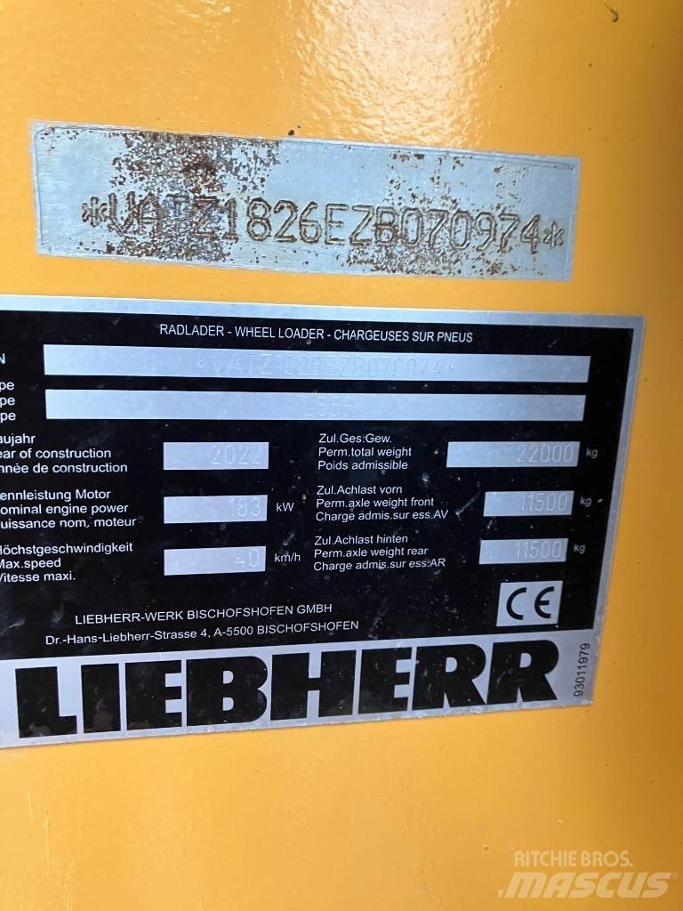 Liebherr L 556 Kolesové nakladače
