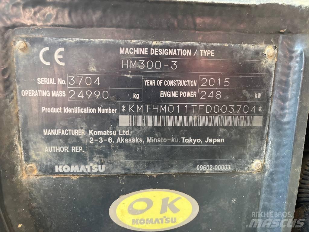 Komatsu HM 300-3 Kĺbové nákladné autá