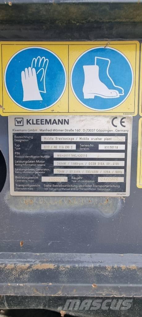 Kleemann MC110i Evo2 Drviče