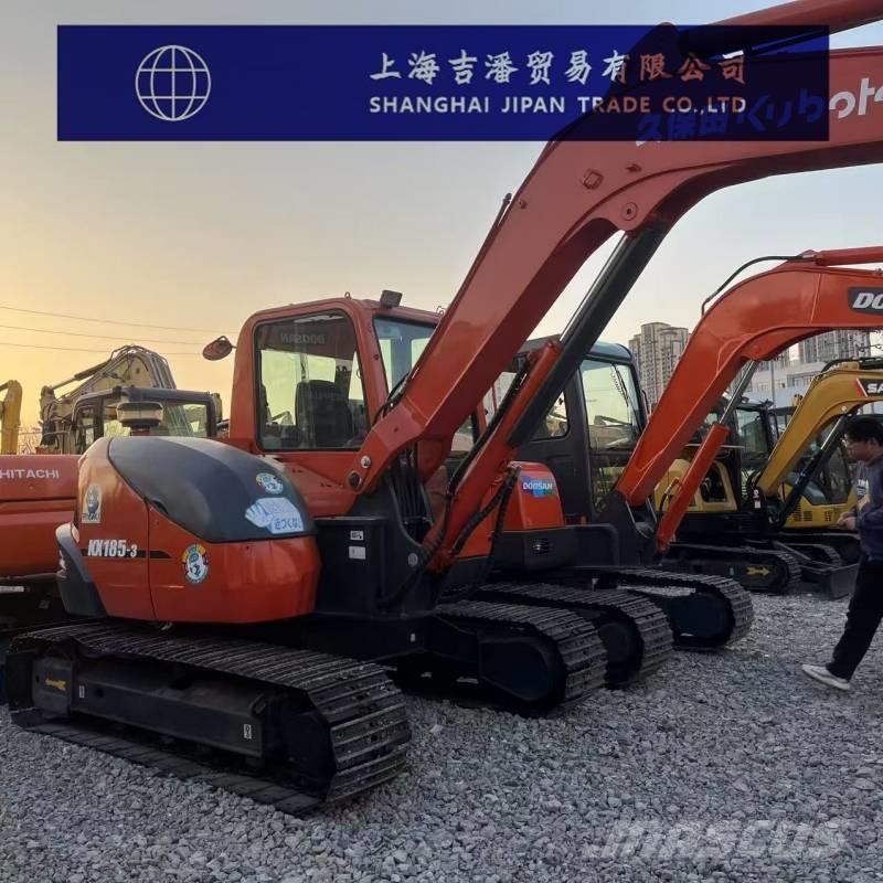 Kubota KX 185 Midi rýpadlá 7 t - 12 t