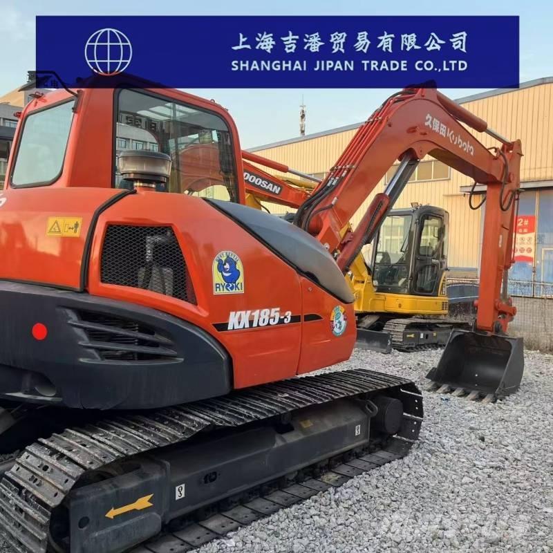 Kubota KX 185 Midi rýpadlá 7 t - 12 t