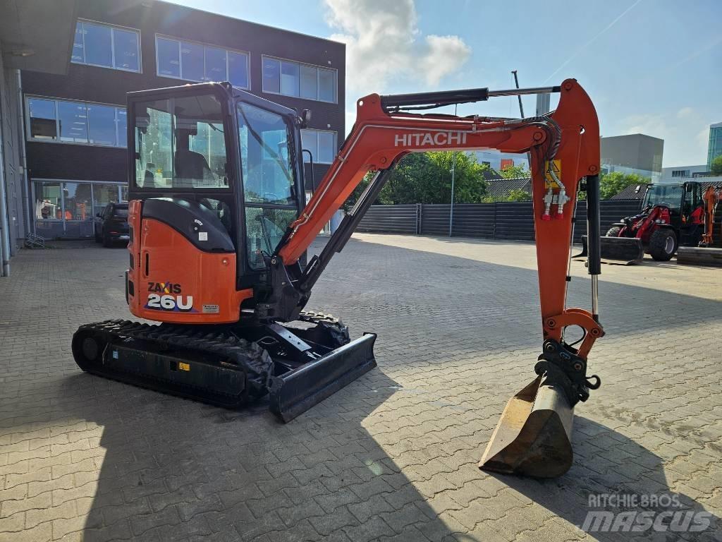 Hitachi ZX26U-6 Mini rýpadlá < 7t