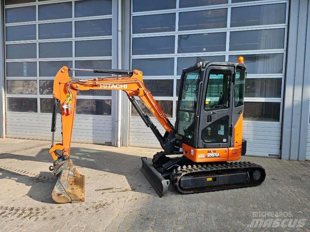 Hitachi ZX26U-6 Mini rýpadlá < 7t