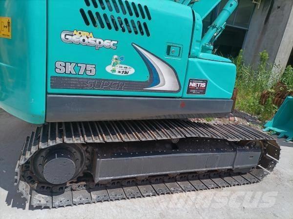 Kobelco SK 75 Pásové rýpadlá
