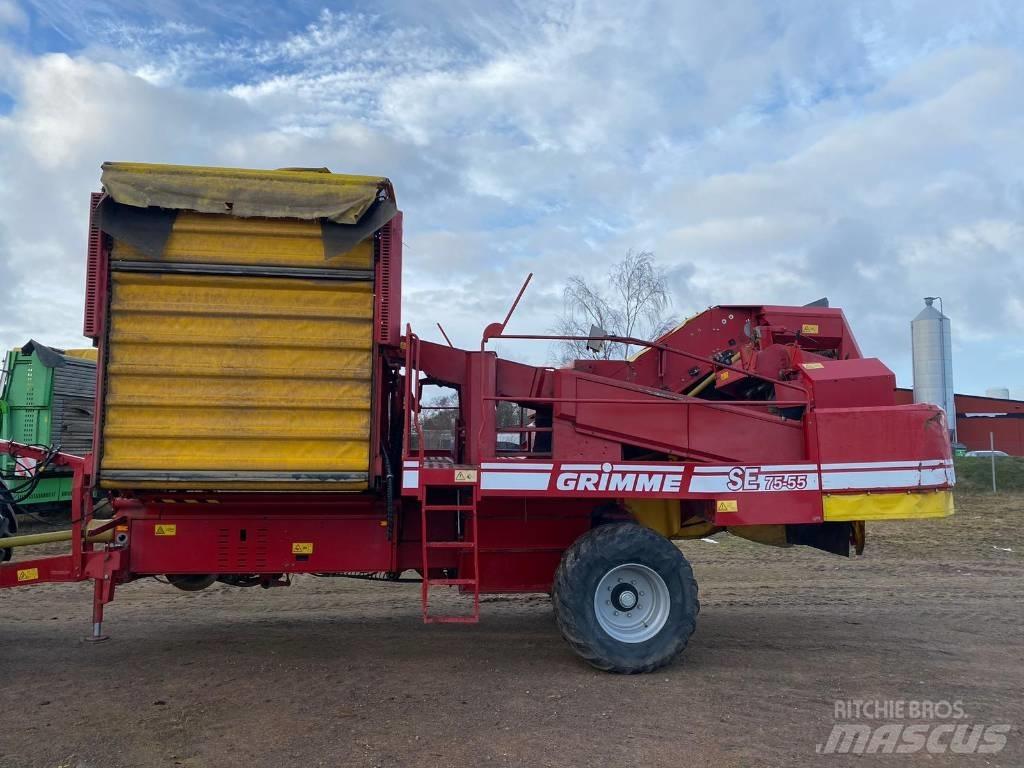 Grimme SE 75-55 Zemiakové kombajny