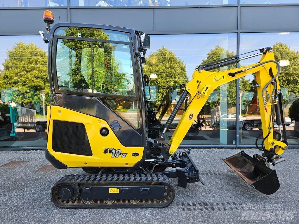Yanmar SV 19 VT Mini rýpadlá < 7t