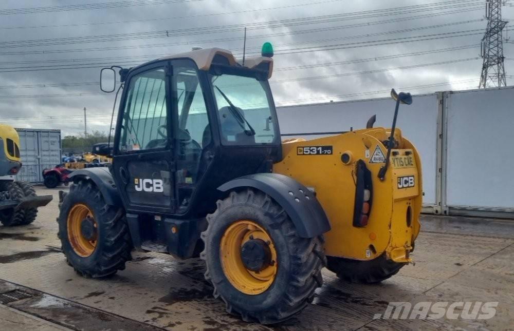 JCB 531-70 Teleskopické manipulátory