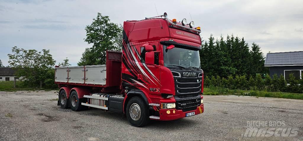 Scania R 730 Hákový nosič kontajnerov