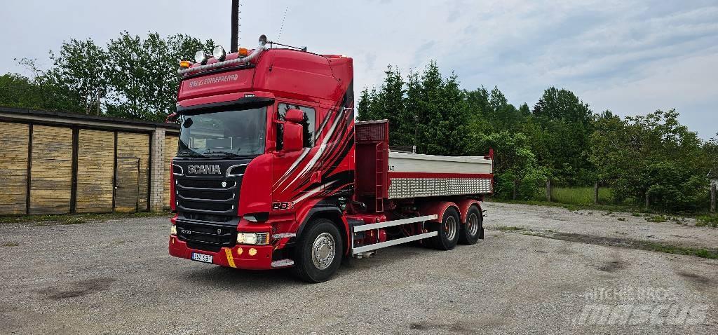 Scania R 730 Hákový nosič kontajnerov
