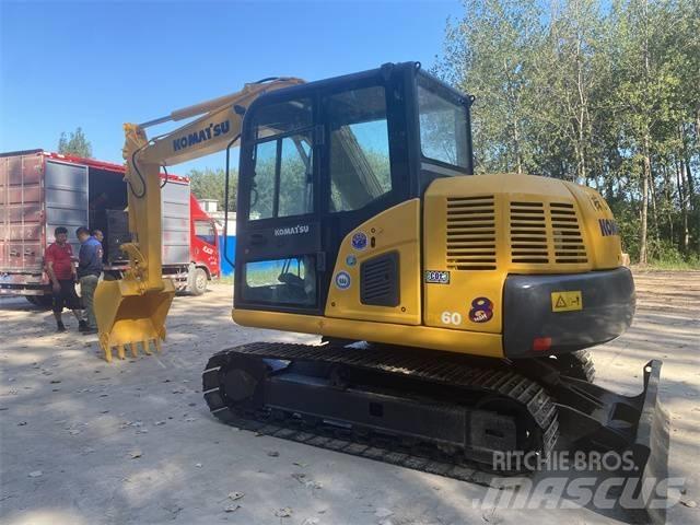 Komatsu PC60-8 Pásové rýpadlá
