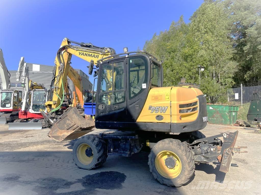 Yanmar B 95 W Kolesové rýpadlá