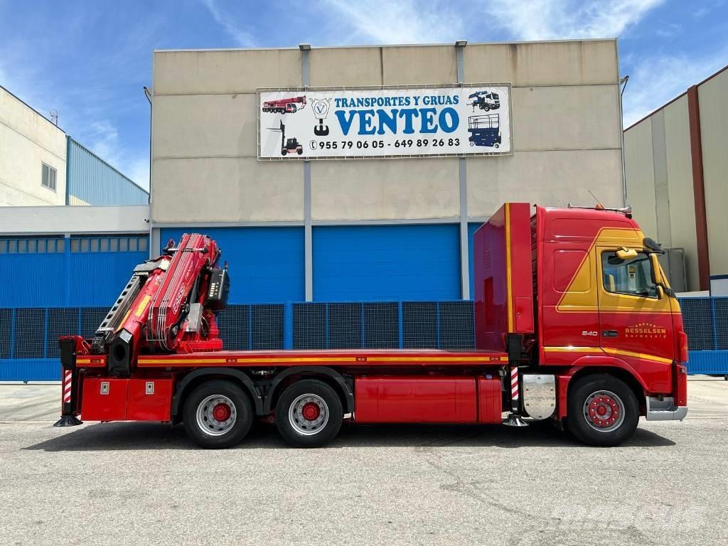 Volvo FH 540 Autožeriavy, hydraulické ruky