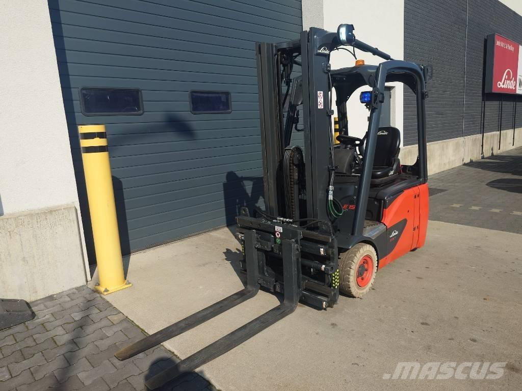 Linde E15/386-02 Akumulátorové vozíky