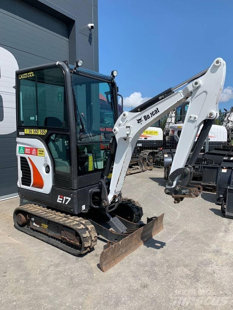 Bobcat E 17 Mini rýpadlá < 7t