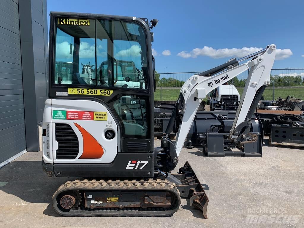 Bobcat E 17 Mini rýpadlá < 7t