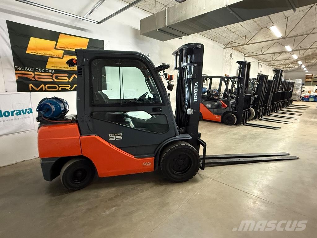 Toyota 02-8 FGJF 35 LPG vozíky