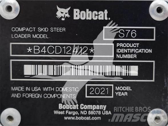 Bobcat S76 Šmykom riadené nakladače