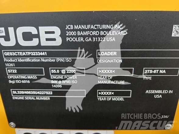 JCB 3TS-8T Šmykom riadené nakladače