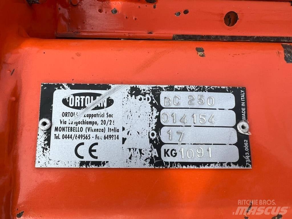 Ortolan BC 250 Frees Ďalšie stroje na spracovanie pôdy a príslušenstvo