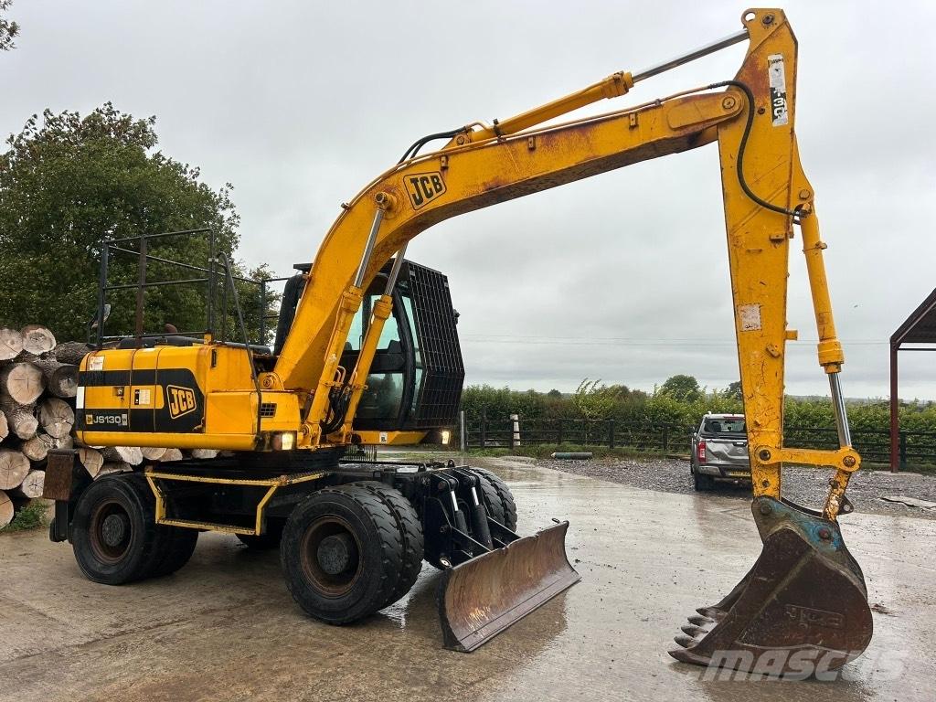 JCB JS 130 W Kolesové rýpadlá