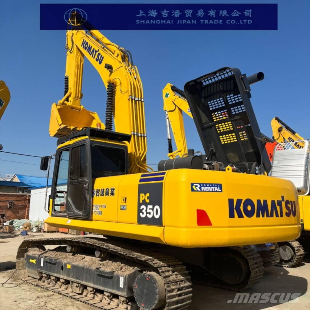 Komatsu PC 350 Pásové rýpadlá