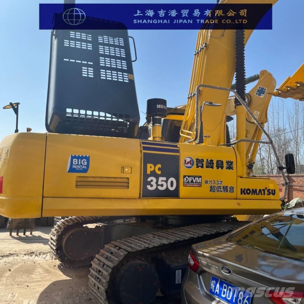 Komatsu PC 350 Pásové rýpadlá