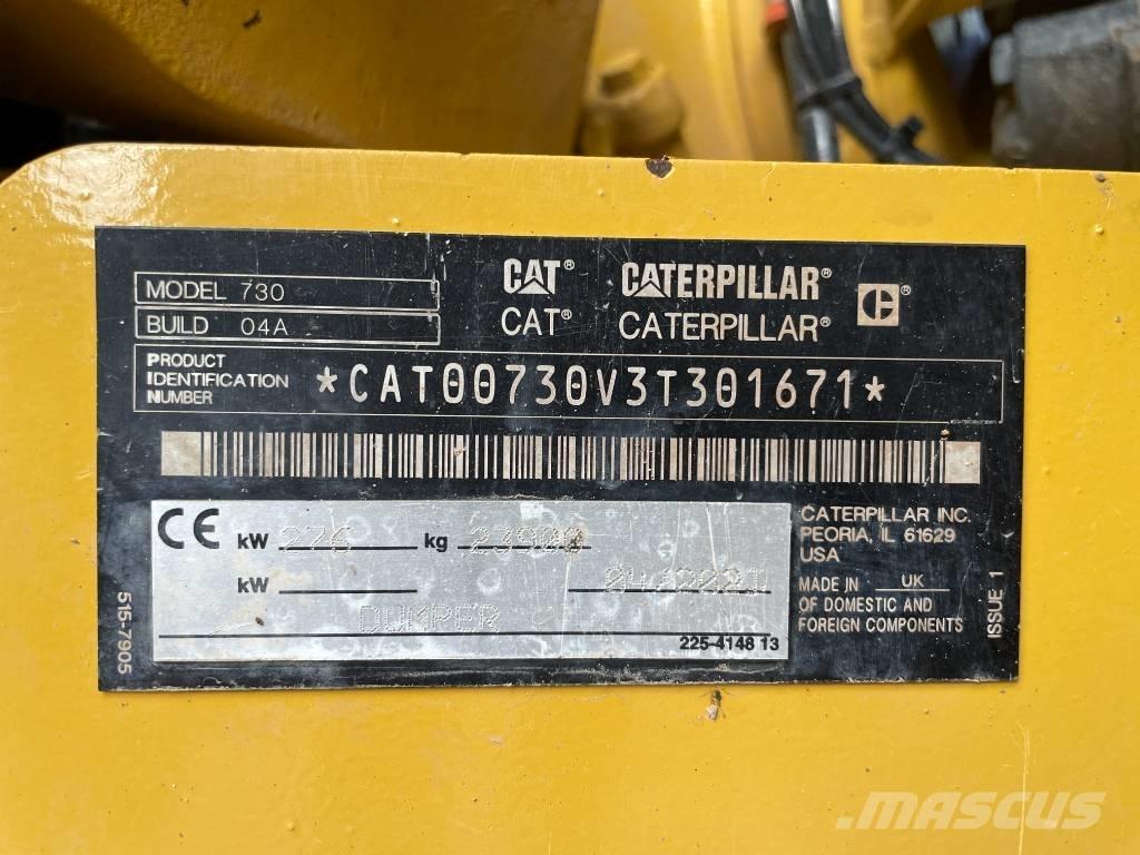 CAT 730 C Kĺbové nákladné autá