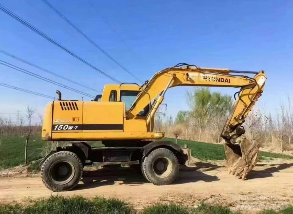 Hyundai 150W-7 Kolesové rýpadlá