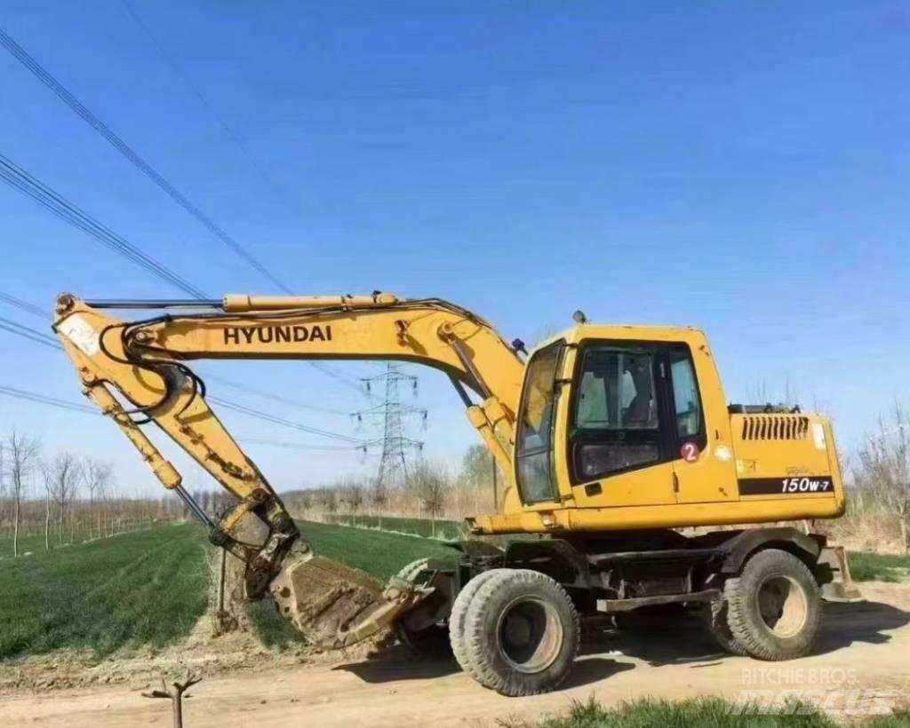 Hyundai 150W-7 Kolesové rýpadlá