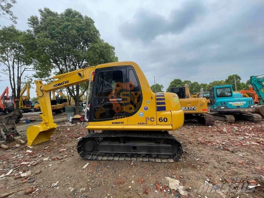 Komatsu PC 60 Mini rýpadlá < 7t