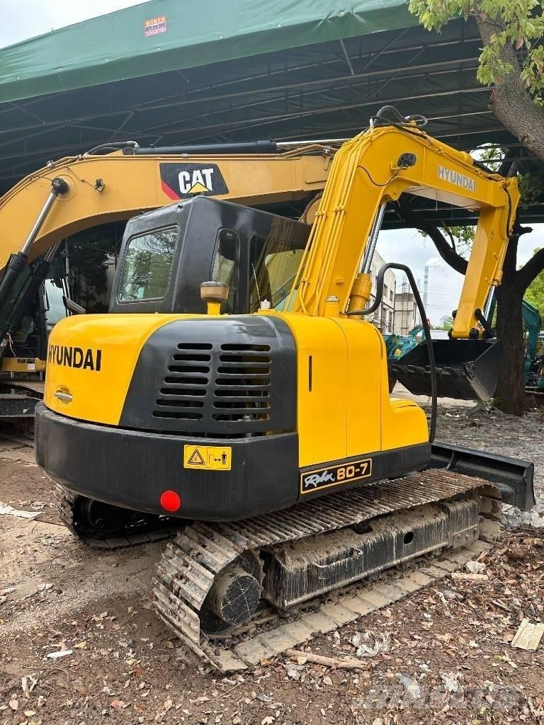 Hyundai 80-7 Pásové rýpadlá