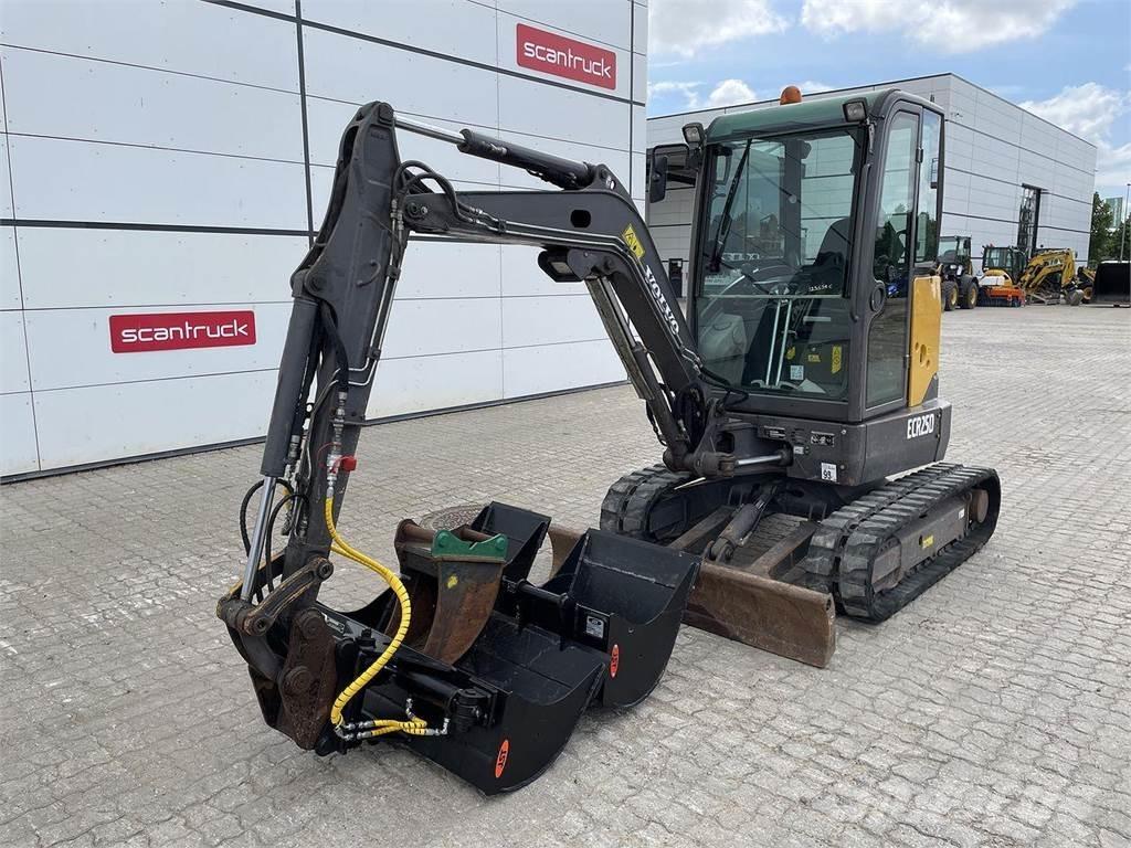 Volvo ECR25 Kolesové rýpadlá