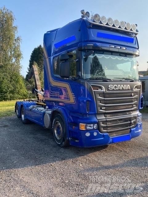 Scania R 620 LB Hákový nosič kontajnerov