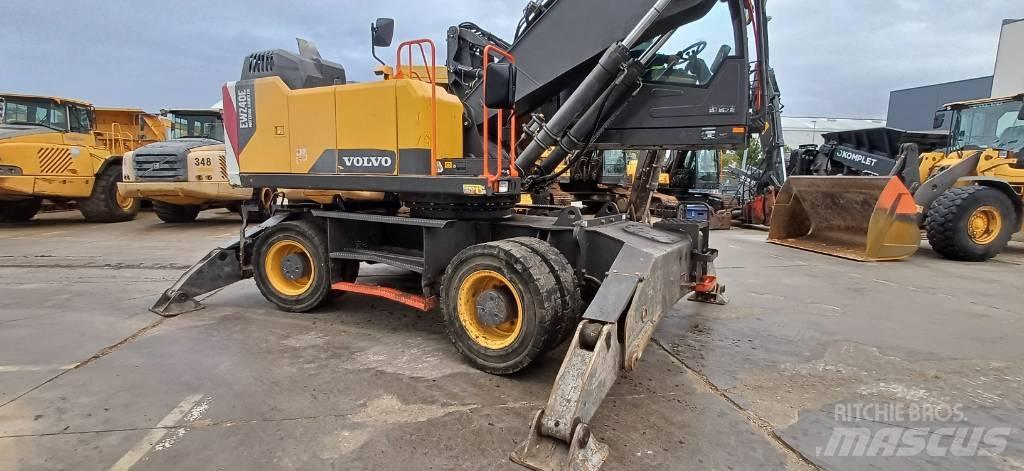Volvo EW 240 E Kolesové rýpadlá