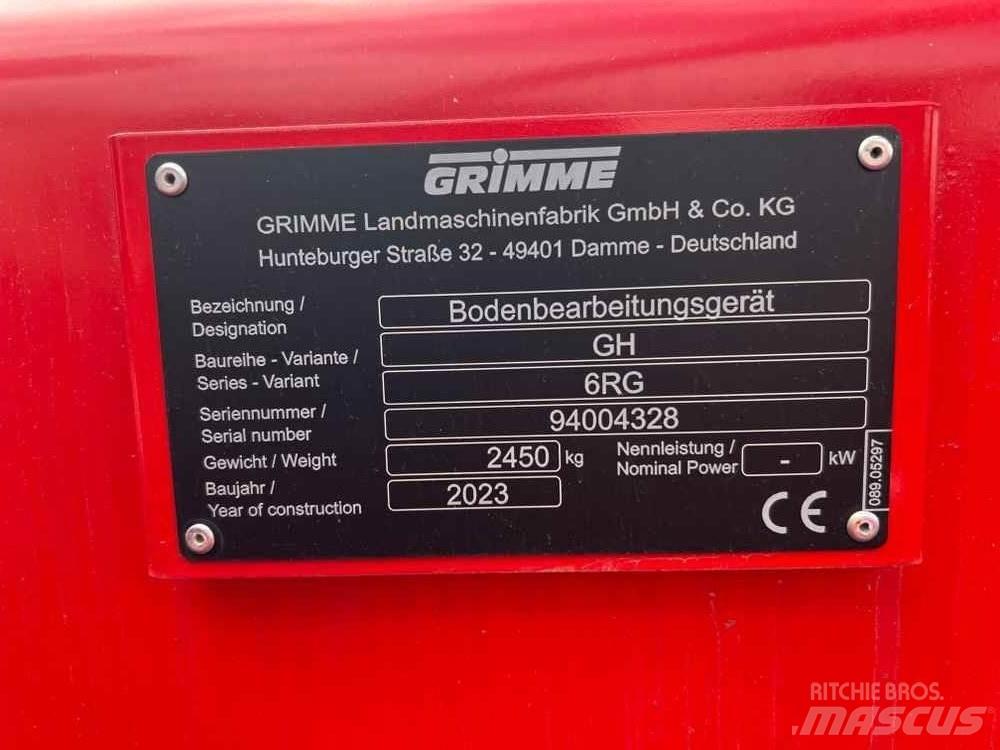 Grimme GH 6 Zariadenie na pestovanie zemiakov - Iné